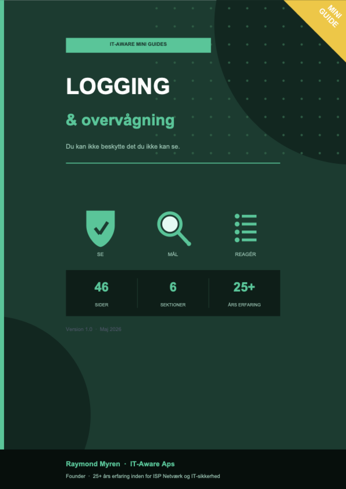 Logging og overvågning for små virksomheder