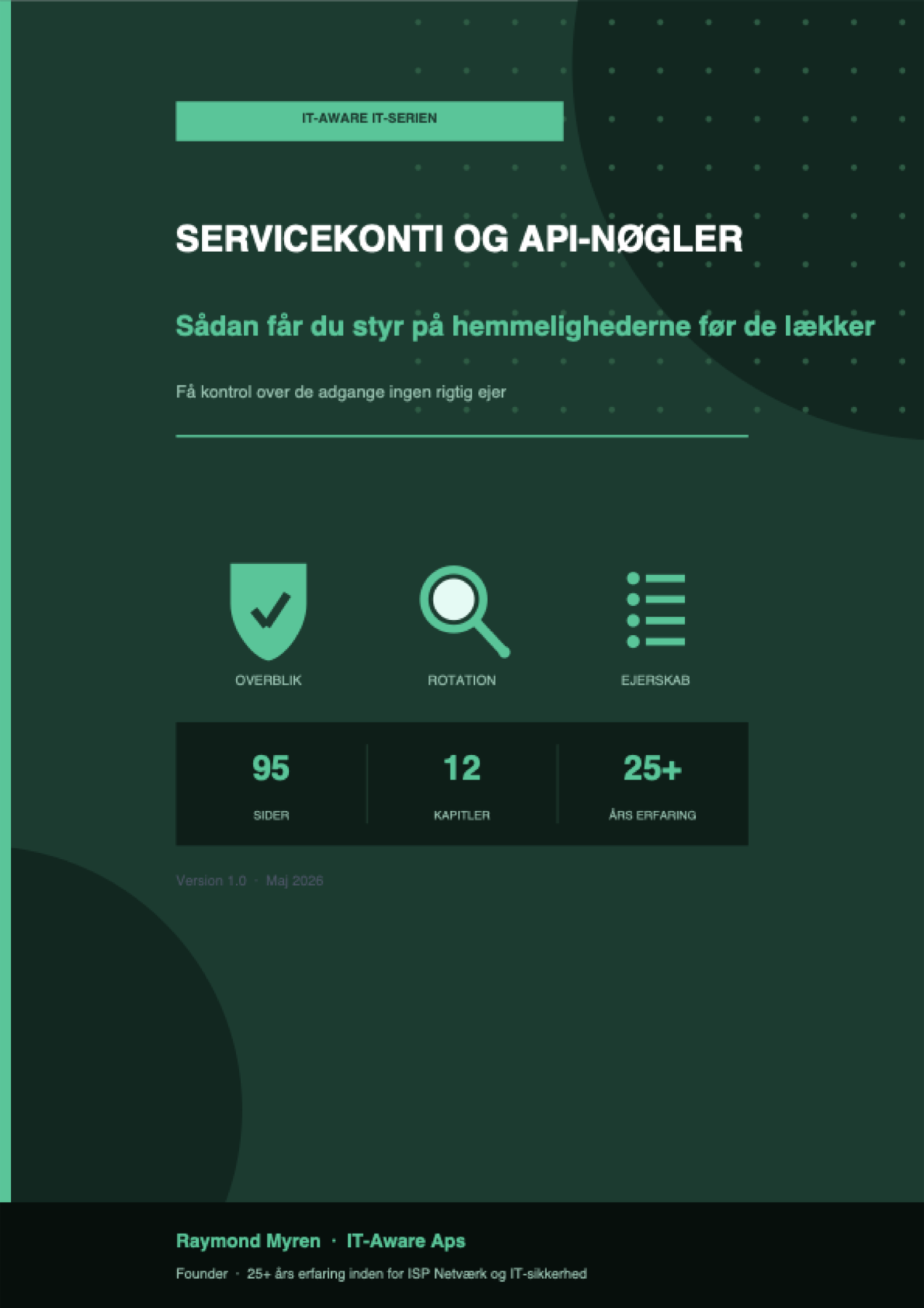 Servicekonti og API-nøgler