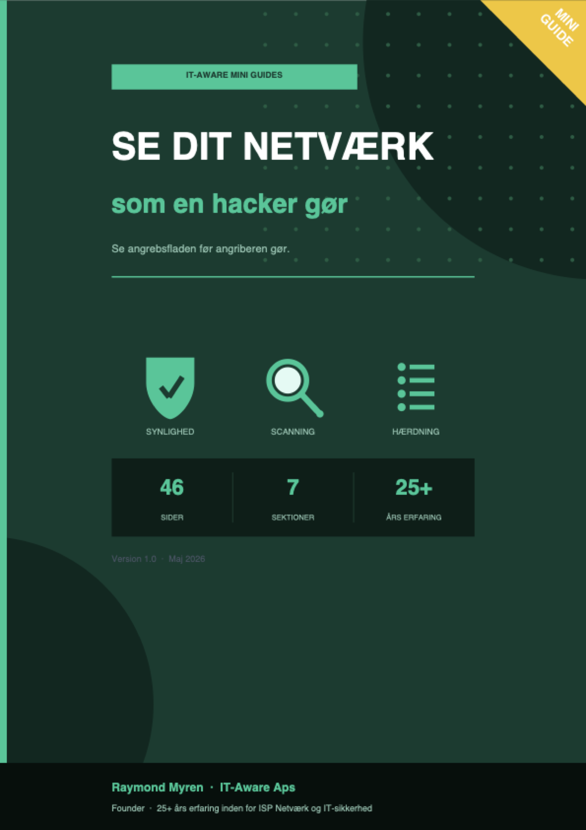 Se dit netværk som en hacker gør