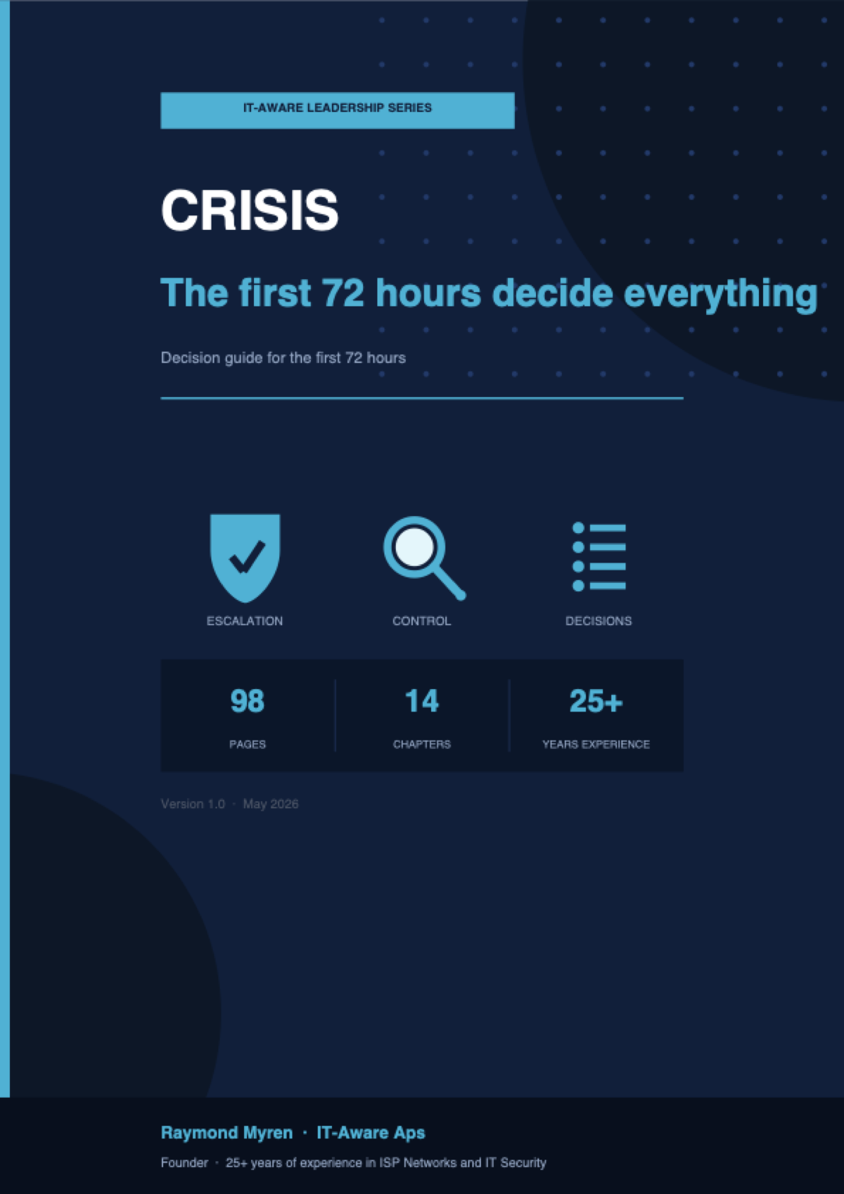 Crisis – The first 72 hours decide everything