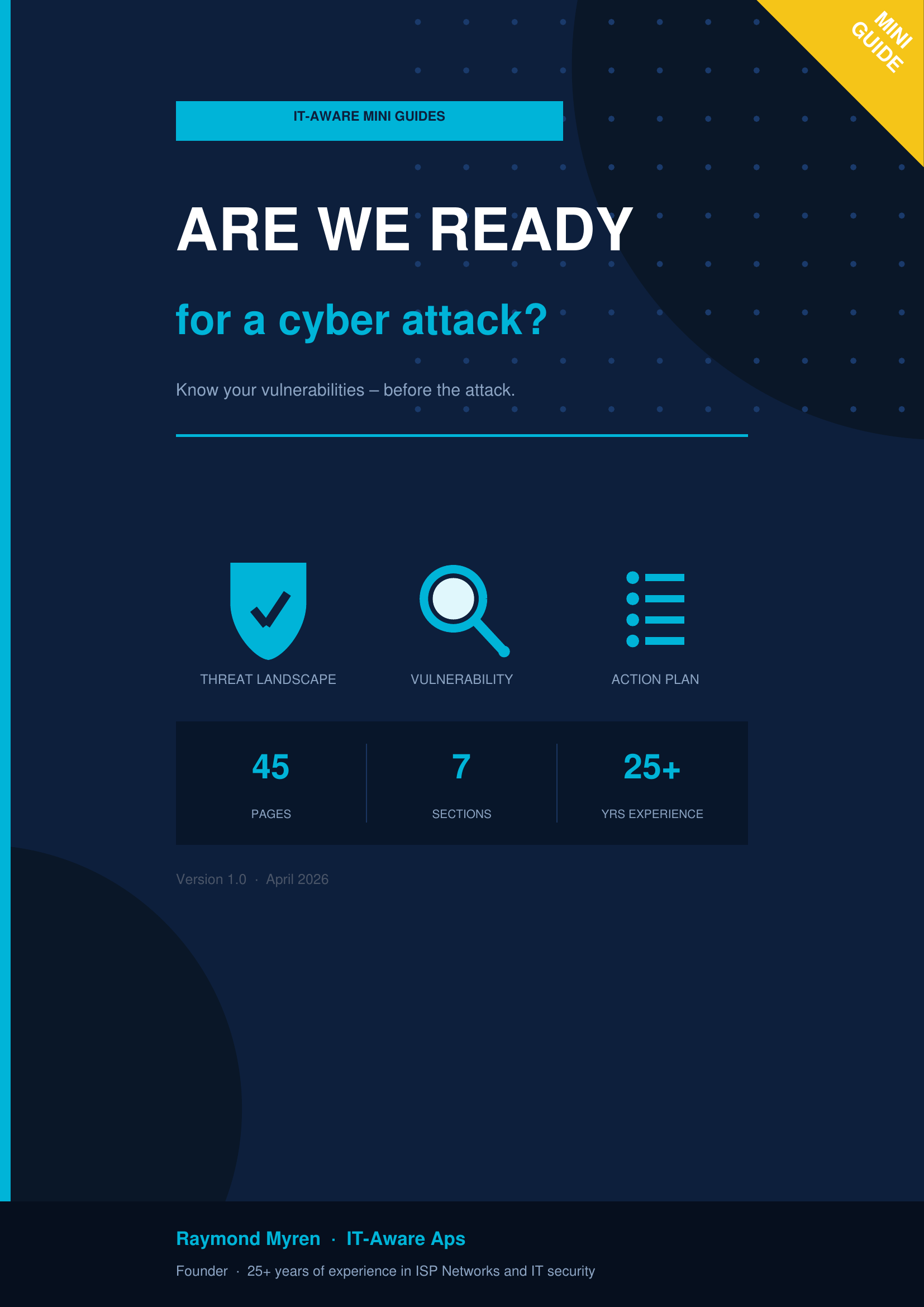 Are We Ready for a Cyber Attack?